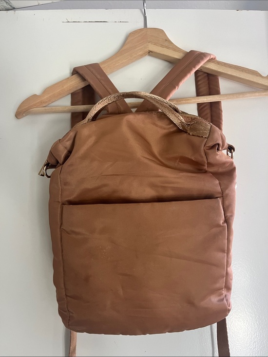 a new day Handbags - a new day Rust Brown Nylon Backpack
